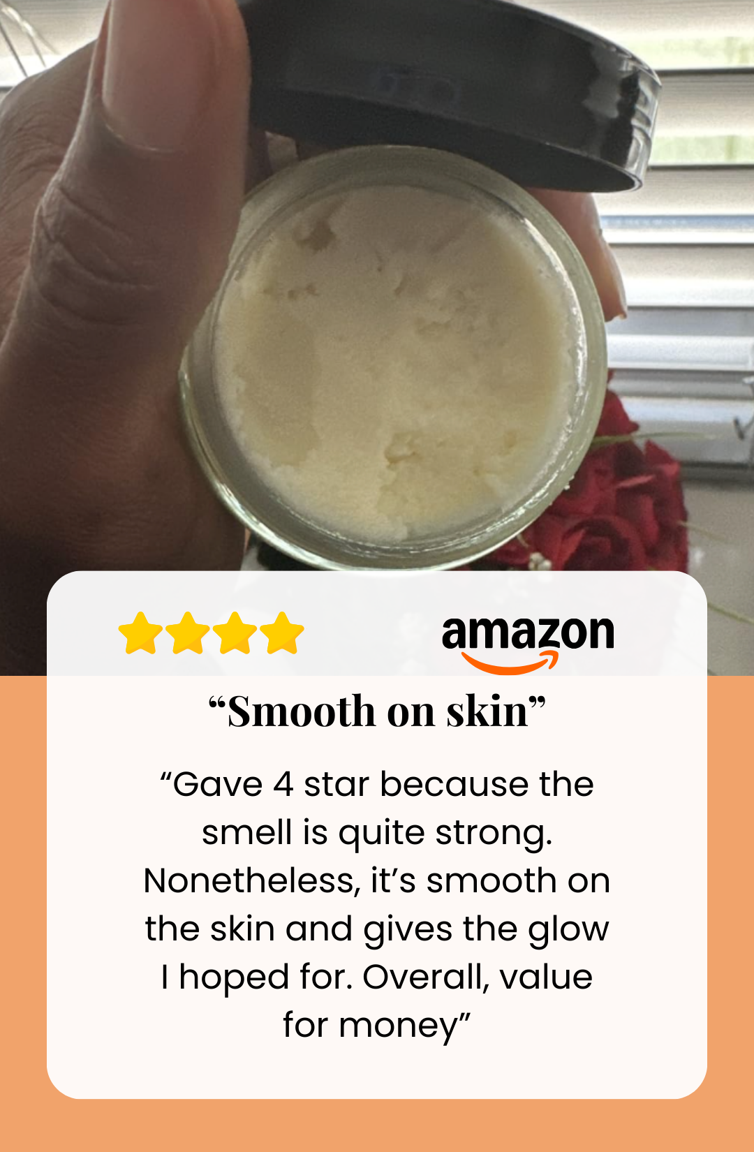 shea butter client testimonial